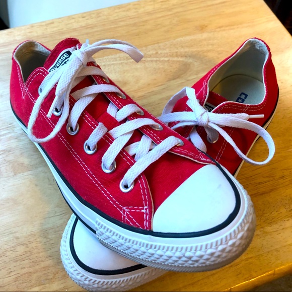 converse shoes for men red